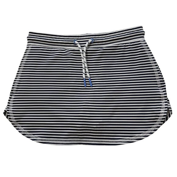 Vineyard Vines Sankaty Skort Navy Stripe Girls Medium - Picture 1 of 13